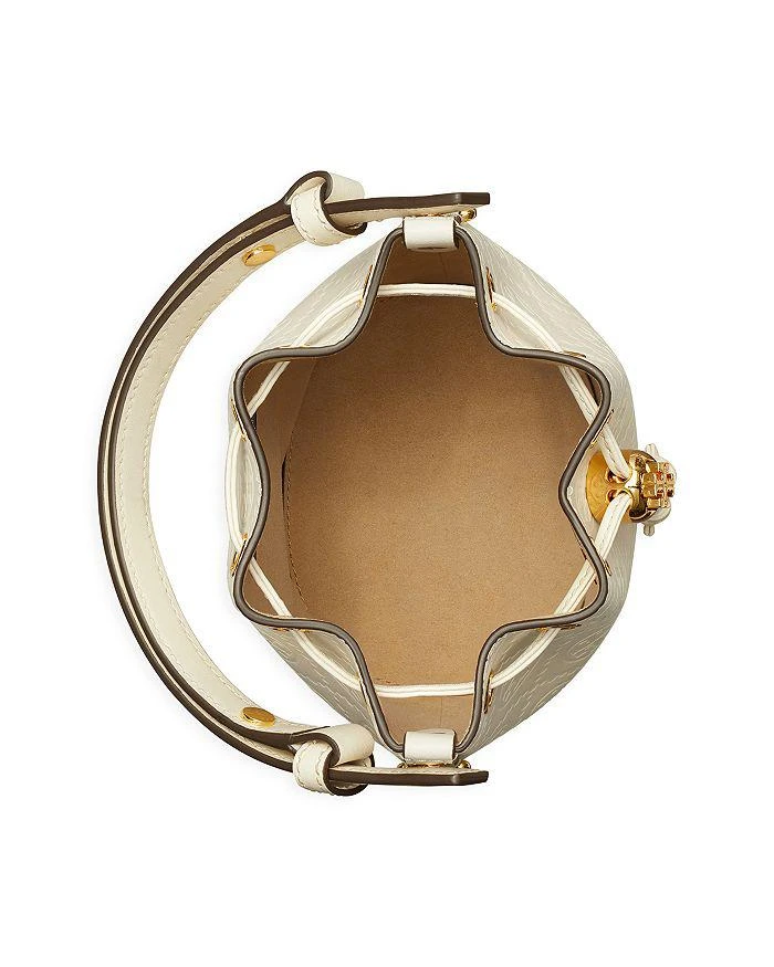 Tory Burch T Monogram Leather Mini Bucket Bag 3