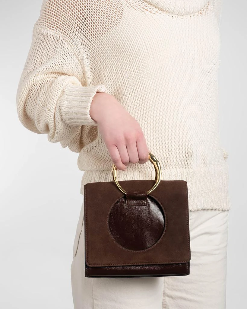 Alexis Bittar The Hunter Convertible Mix Leather Crossbody Bag 2