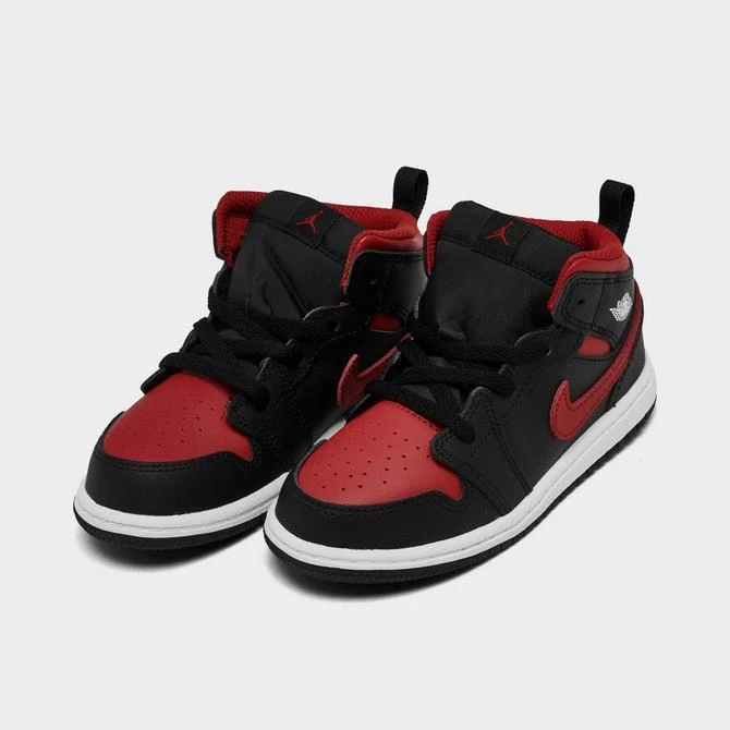 Jordan Kids' Toddler Air Jordan Retro 1 Mid Casual Shoes 2