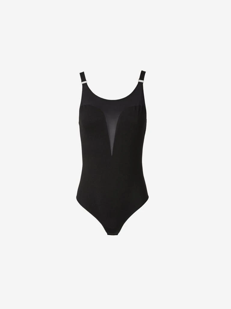 Alexander McQueen Alexander McQueen Silk Corset Bodysuit 1