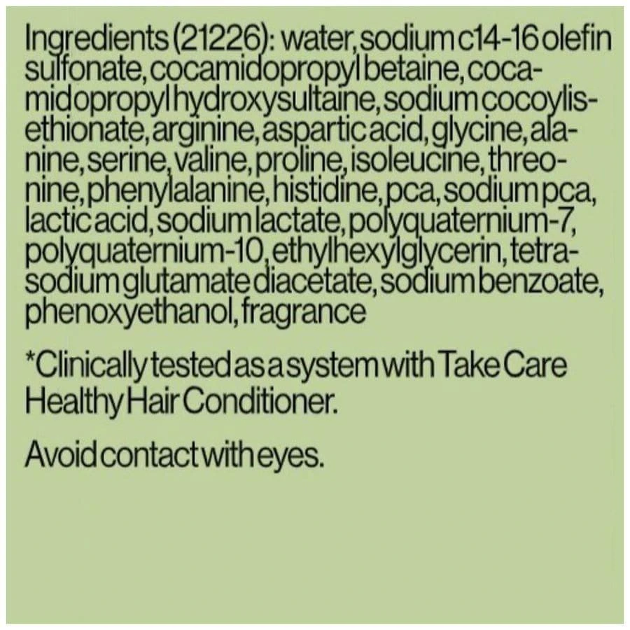Eva NYC Take Care Healthy Hair Shampoo 3