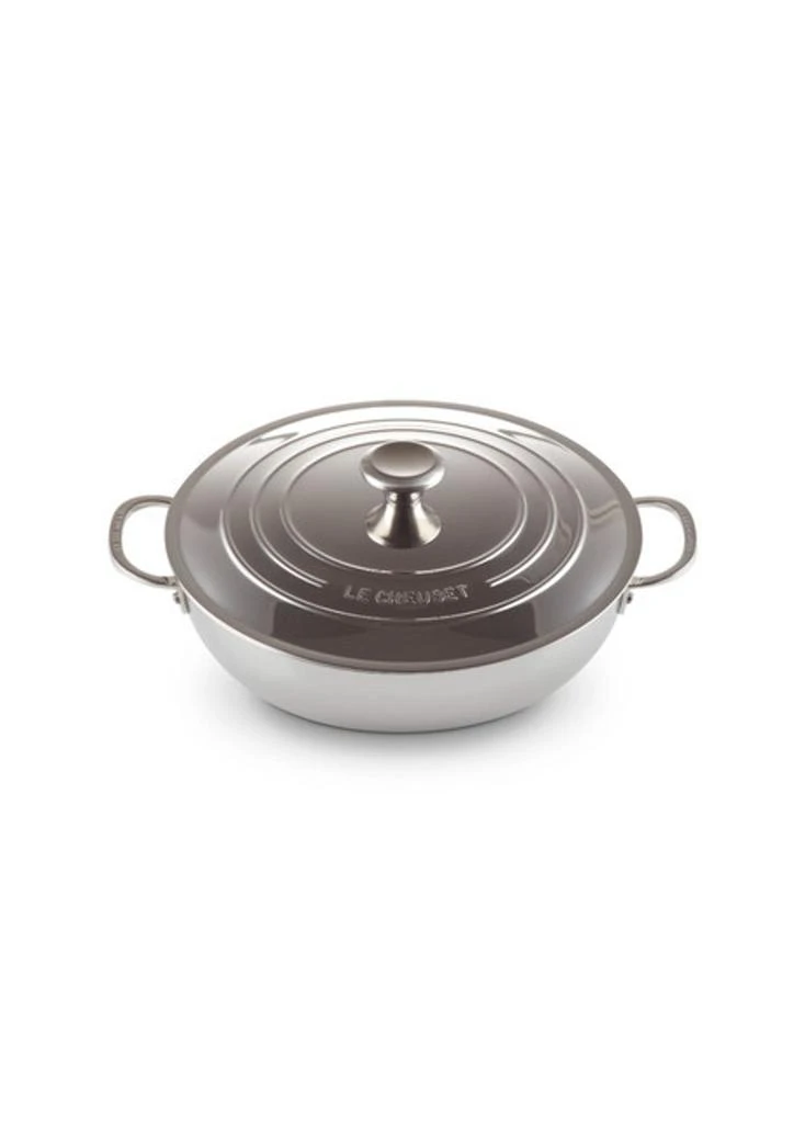 Le Creuset Signature 3-ply stainless steel shallow casserole 30cm 4.8l 8