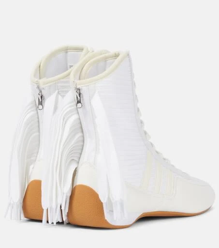 Adidas x Stella McCartney Rasant V3 fringed high-top sneakers 2