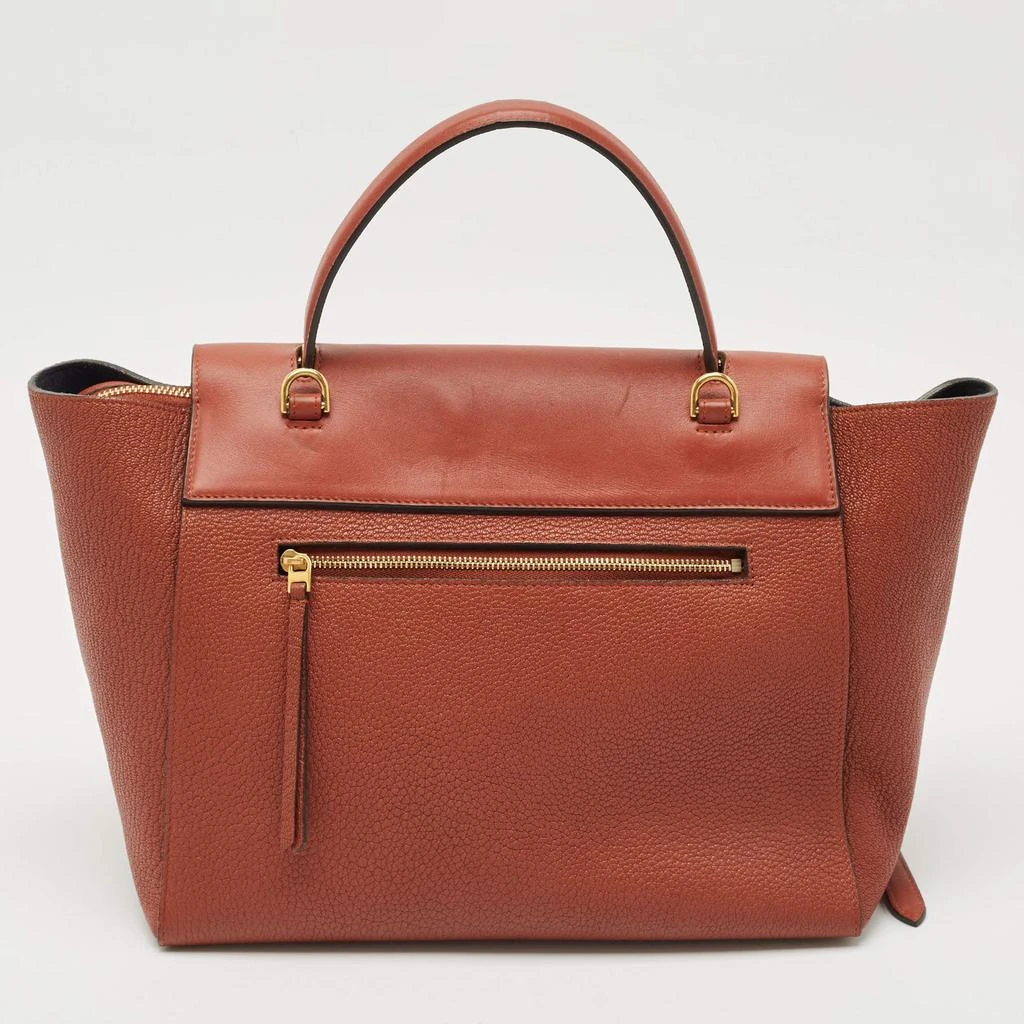 Celine Celine Brown Leather Mini Belt Top Handle Bag 4