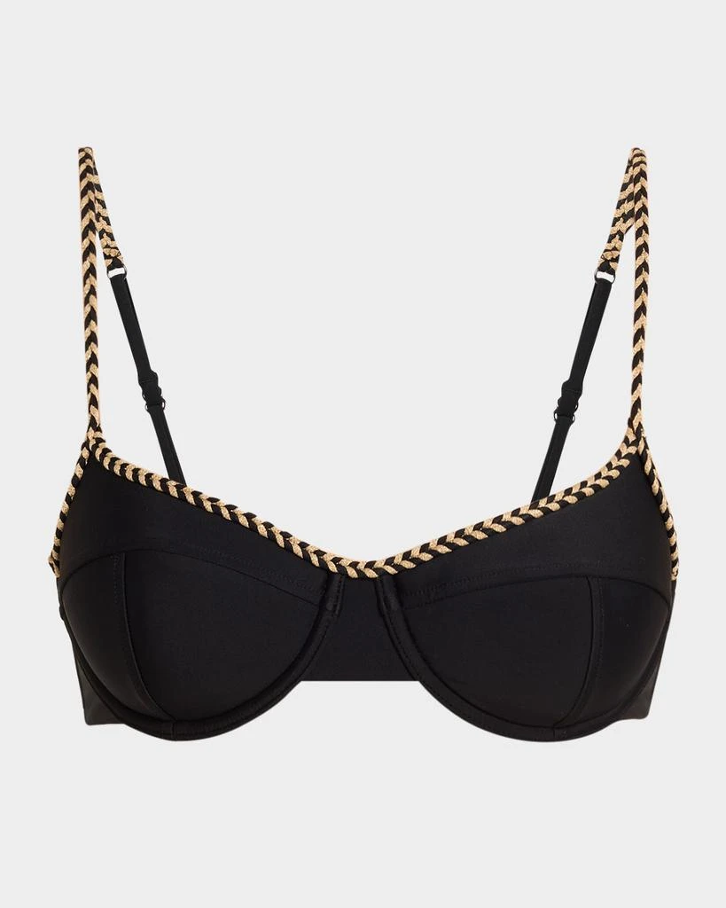 Ramy Brook Braided Mona Bikini Top