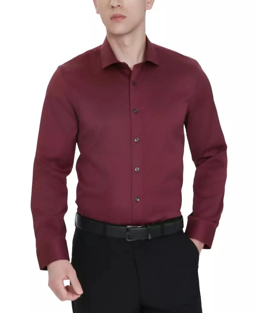 Tallia Men's Slim-Fit Dobby Dress Shirt 3