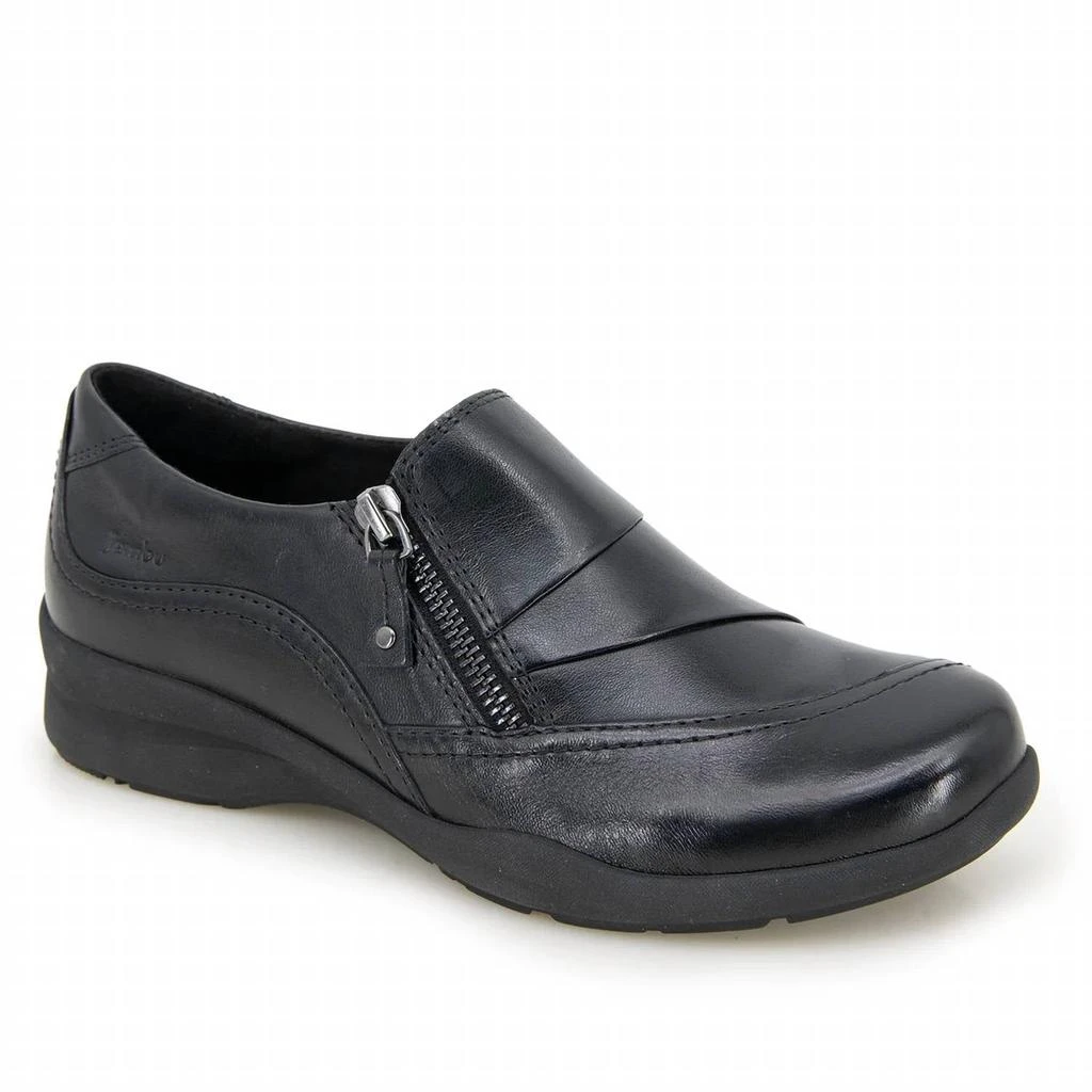 Jambu Women's Thea Slip On Shoes - Wide In Black 1