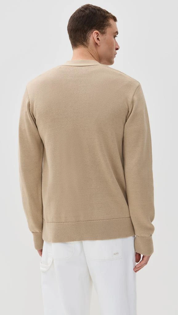 Officine Générale Miles Cotton Tonal Argyle Cardigan 2