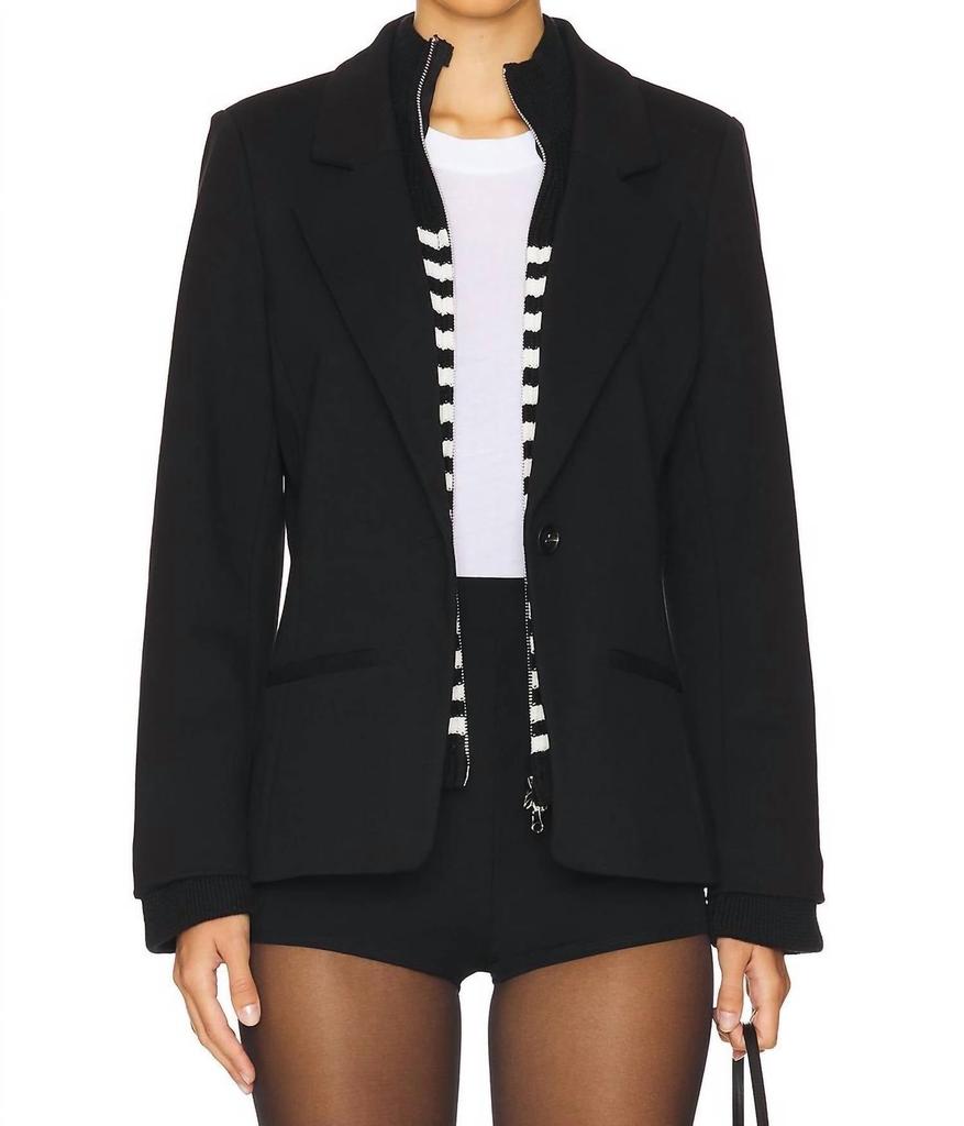 Central Park West Central Park West - Avalon Turtleneck Dickie Blazer