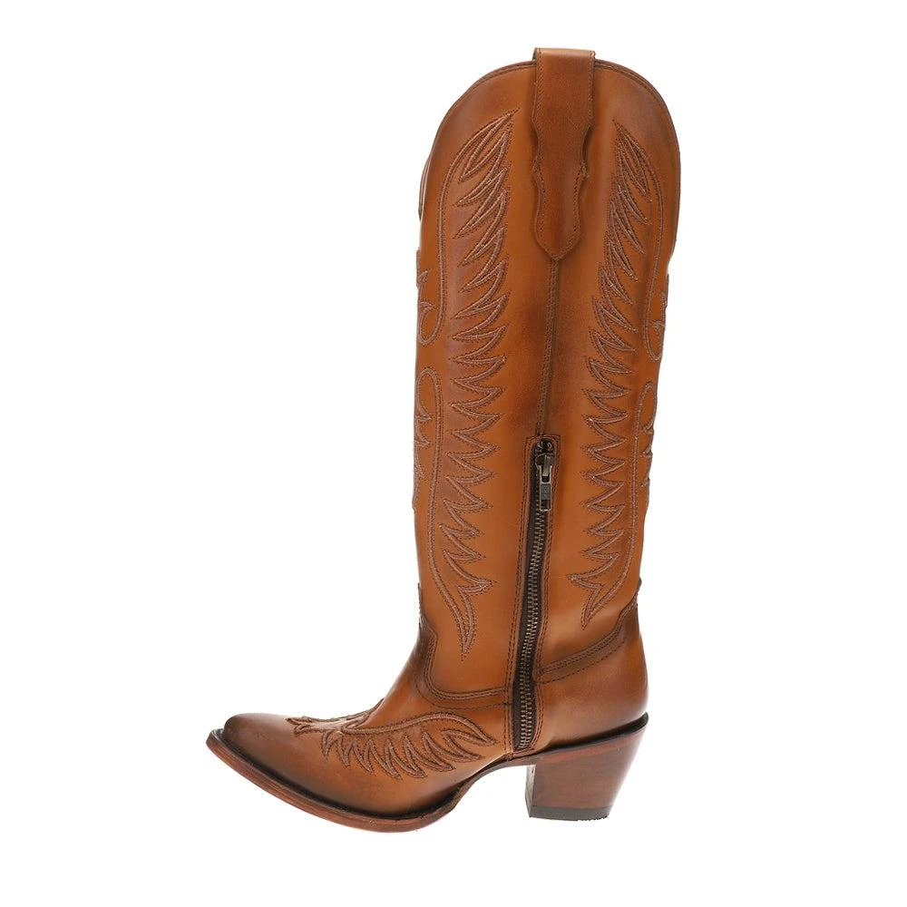 Corral Boots Embroidered Pointed Toe Toe Zippered Cowboy Boots 3