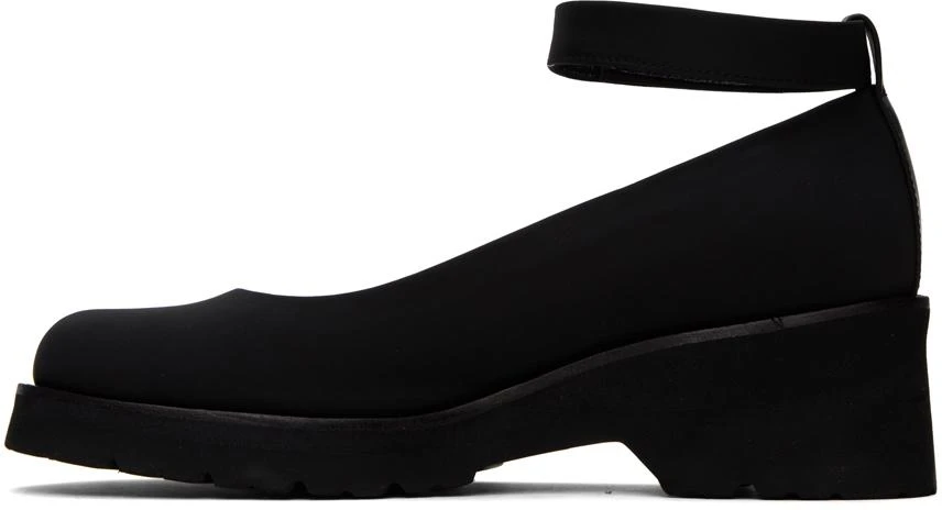 AMOMENTO Black Strap Loafers 3