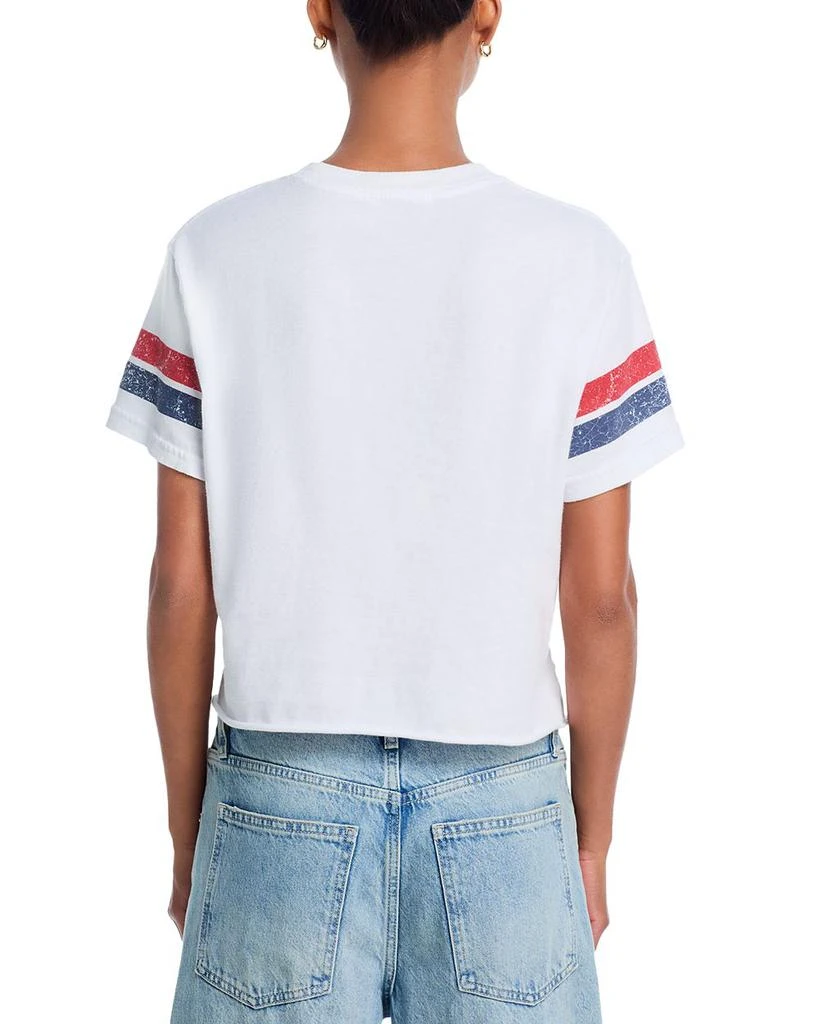 perfectwhitetee Lexi Athletic Stripe Cotton Tee 3