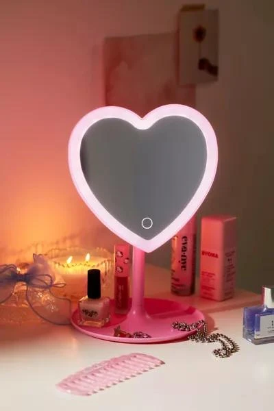 Urban Outfitters UO Heartbeat Makeup Vanity Mirror