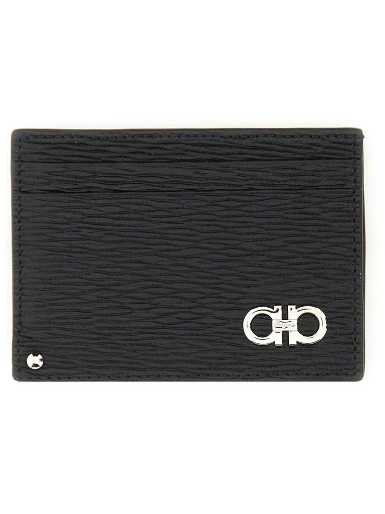 Salvatore Ferragamo Salvatore Ferragamo Card Holder With Logo 1