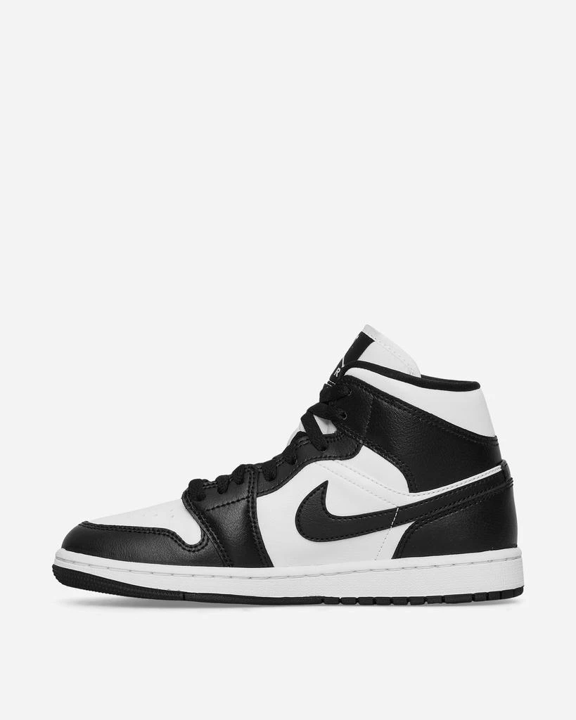 Nike Jordan WMNS Air Jordan 1 Mid Sneakers White / Black 4