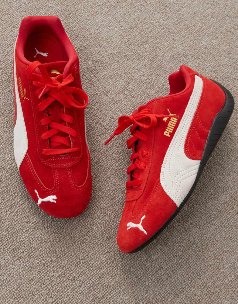 新品　PUMA Speedcat OG 25cm RED UNISEX Amazon.com | Puma Speedcat OG X Sparco in Red White 4.5 Men