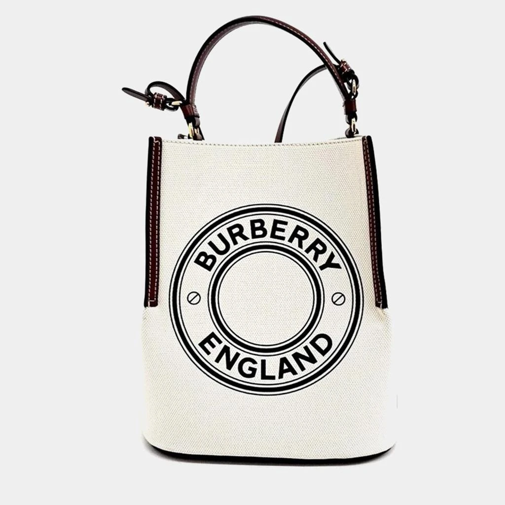 Burberry Burberry Canvas Peggy Bucket Bag 1