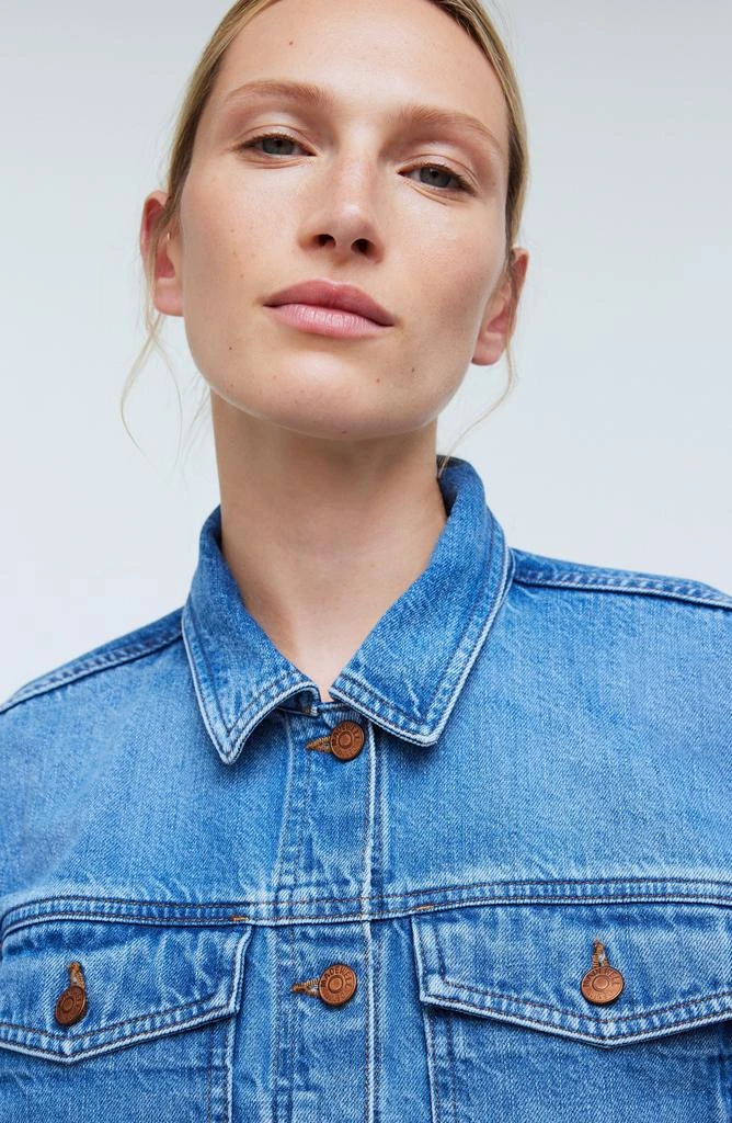 Madewell Crop Denim Jacket 4