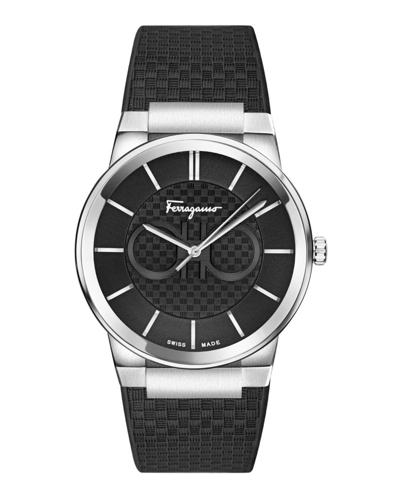 Ferragamo Ferragamo Sapphire Silicone Watch 1