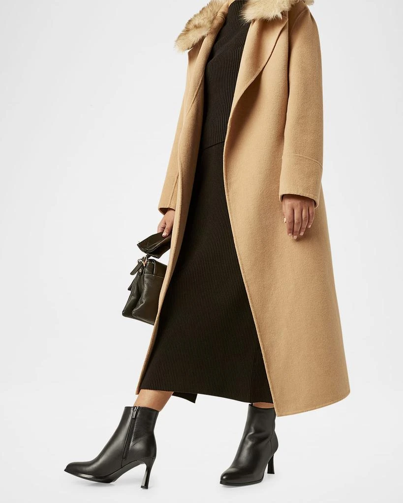 La Canadienne Ellenor Leather Stiletto Booties 2