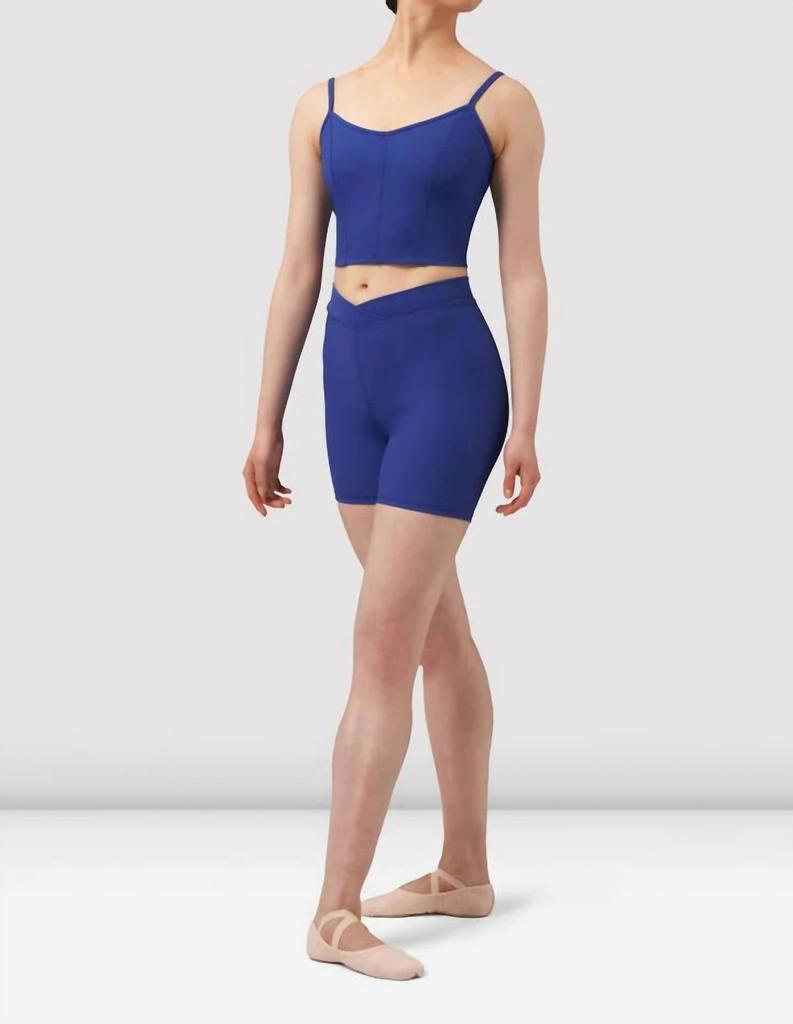 Bloch Bloch - Ladies Mirella Chevron V Front Shorts