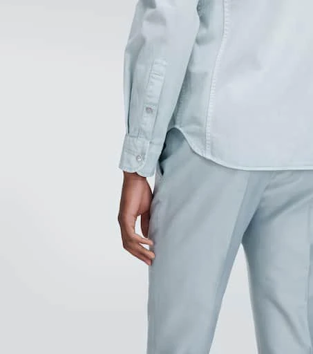 Tom Ford Cotton twill Western shirt 6