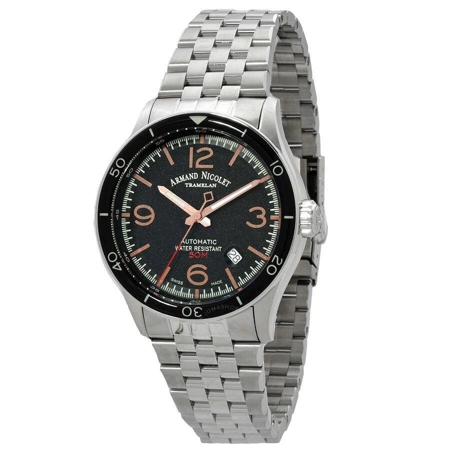 Armand Nicolet M2H Automatic Black Dial Men's Watch A740HNA-NS-BMA22740A 1