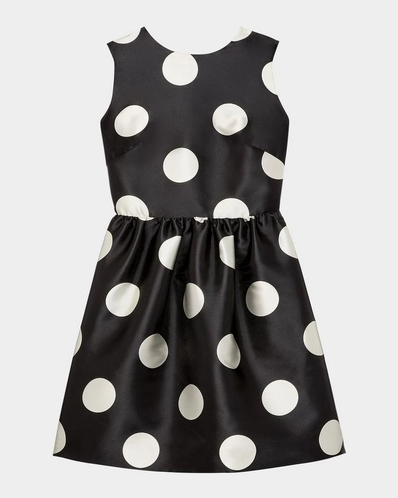 kate spade new york breezy dot cutout bow-back mini dress 1