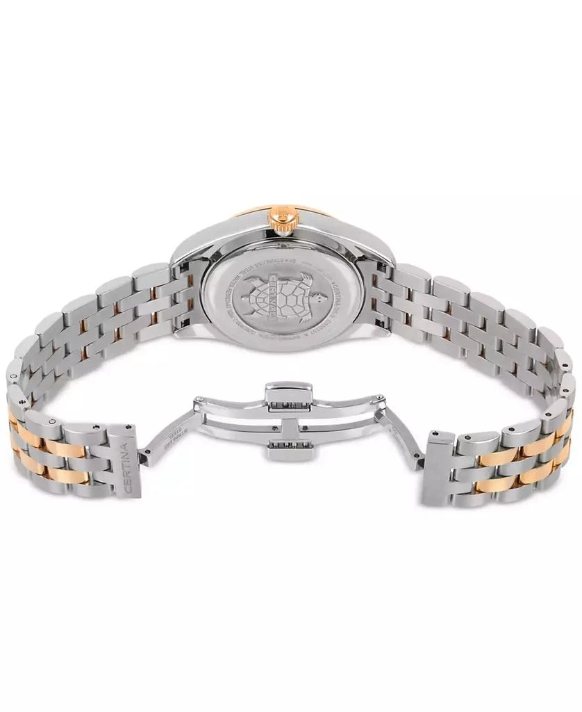 Certina Women's Swiss DS-8 Moon Phase Two-Tone Stainless Steel Bracelet Watch 33mm 4