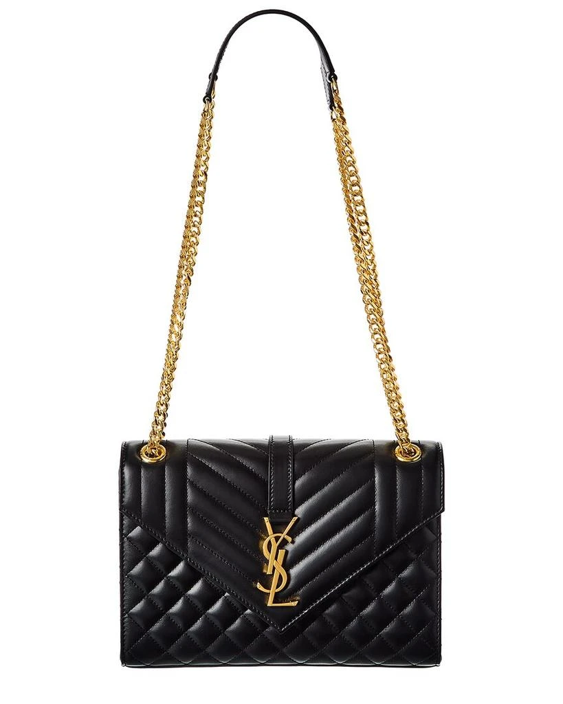 Yves Saint Laurent Envelope Medium Leather Shoulder Bag 1