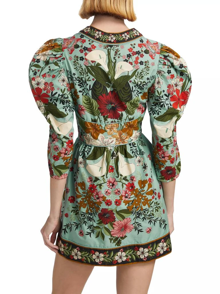 Farm Rio Beauty Bouquet Floral Minidress 5