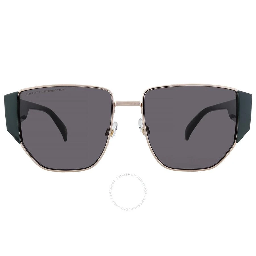 French Connection 59252FCU300 Grey Butterfly Ladies Sunglasses 10262082.COM GRNBRN 1