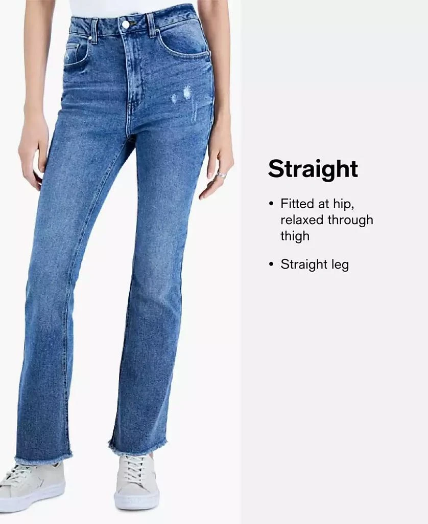 Tommy Hilfiger Women's Tribeca TH Flex Straight-Leg Jeans 5
