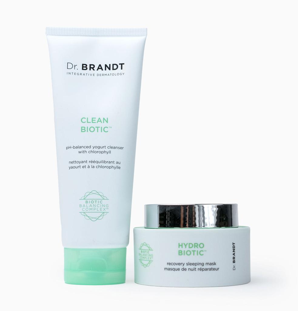 Dr. Brandt Skincare CLEAN BIOTIC FACE CREAM + HYDRO BIOTIC FACE CREAM - DUO - SAVE WITH 35% OFF