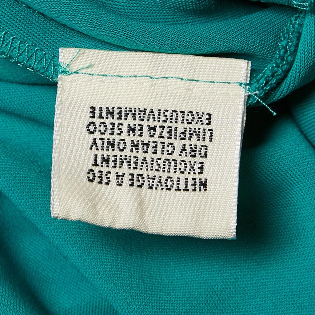 Hermes Hermes Green Jersey Belted Top M 7