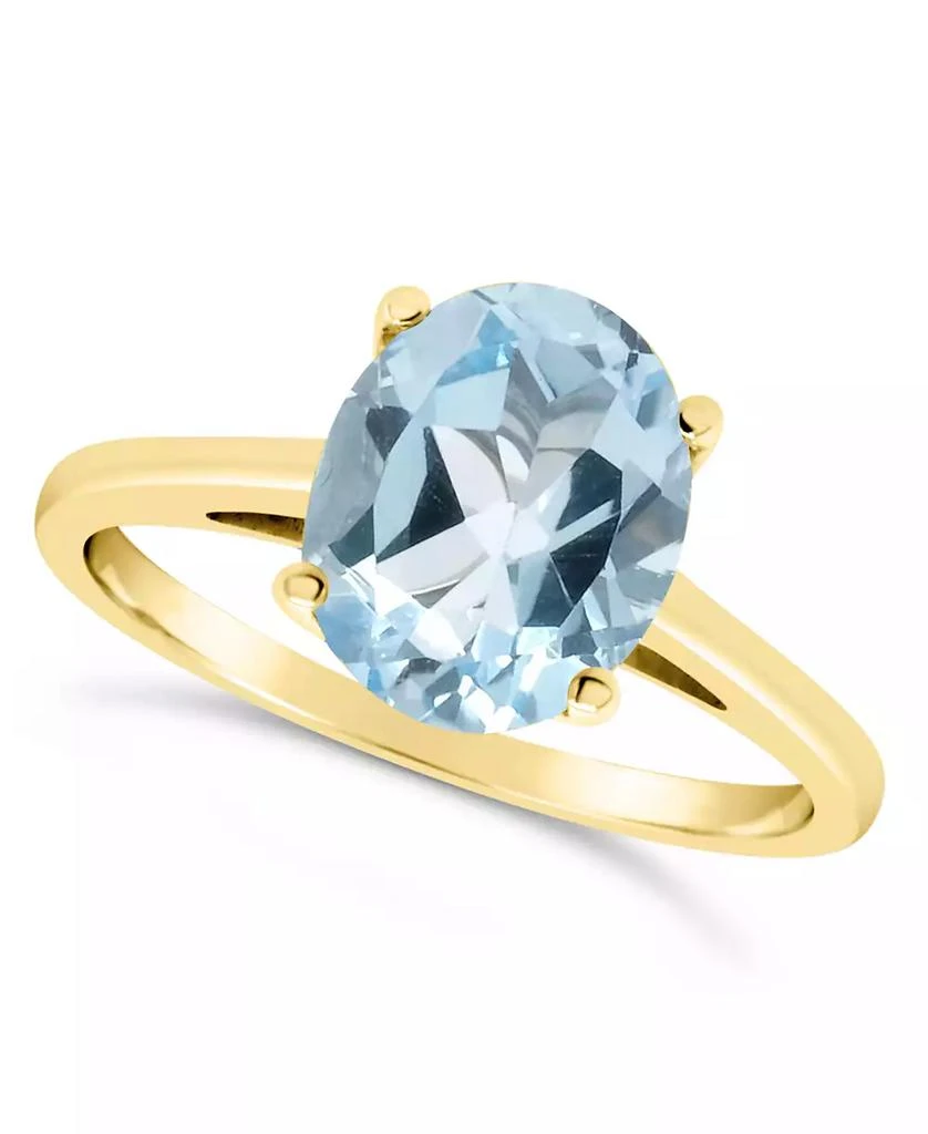 Macy
s Topaz (3-5/8 ct. t.w.) Ring in 14K Yellow Gold