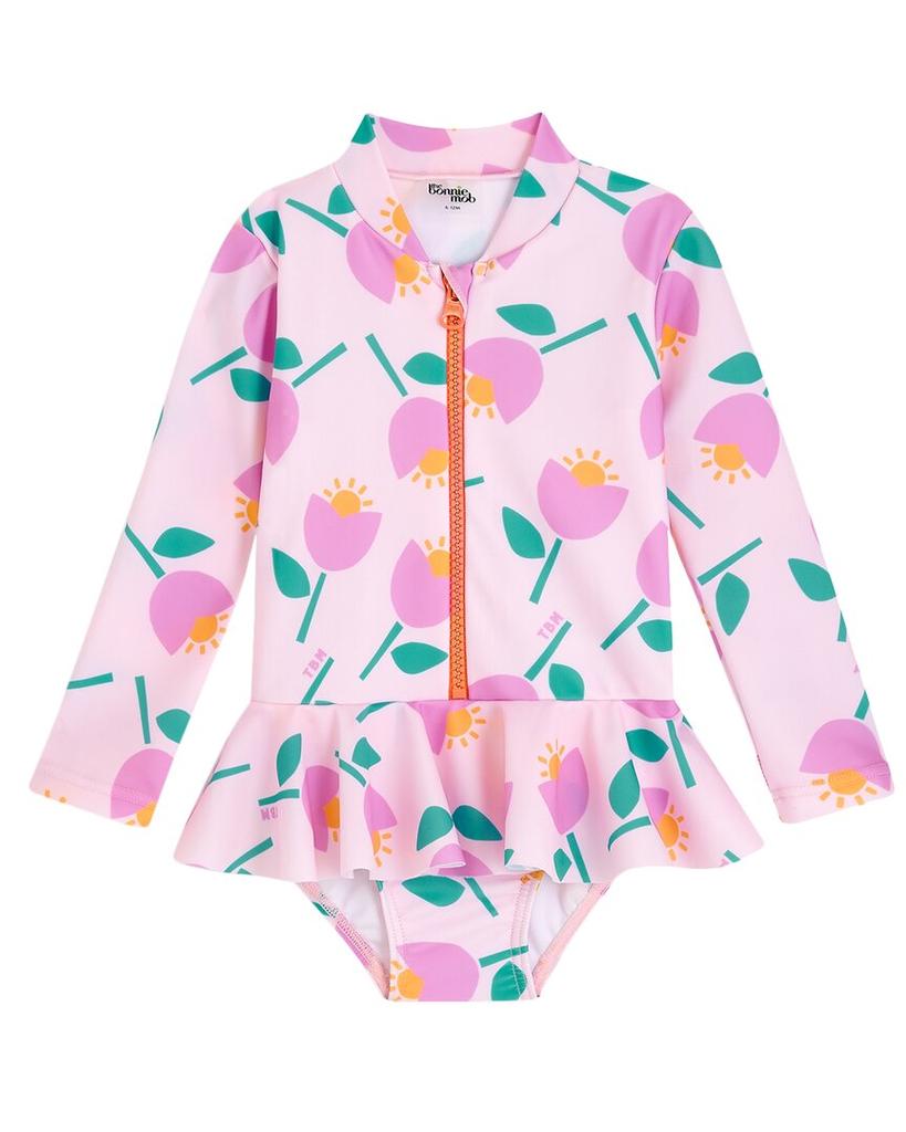 The Bonnie Mob The Bonniemob Zip Long Sleeve Swimsuit