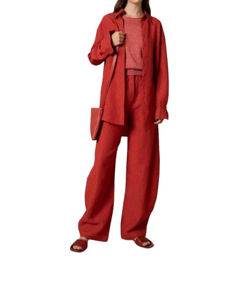 CORTANA Marlo Pants In Hibiscus