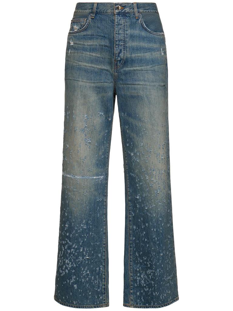 AMIRI Indigo MX1 Bandana Jacquard Jeans WAIST-US-32 - Jeans AMIRI Indigo MX1 Bandana Jacquard Jeans WAIST-US-32 - Jeans