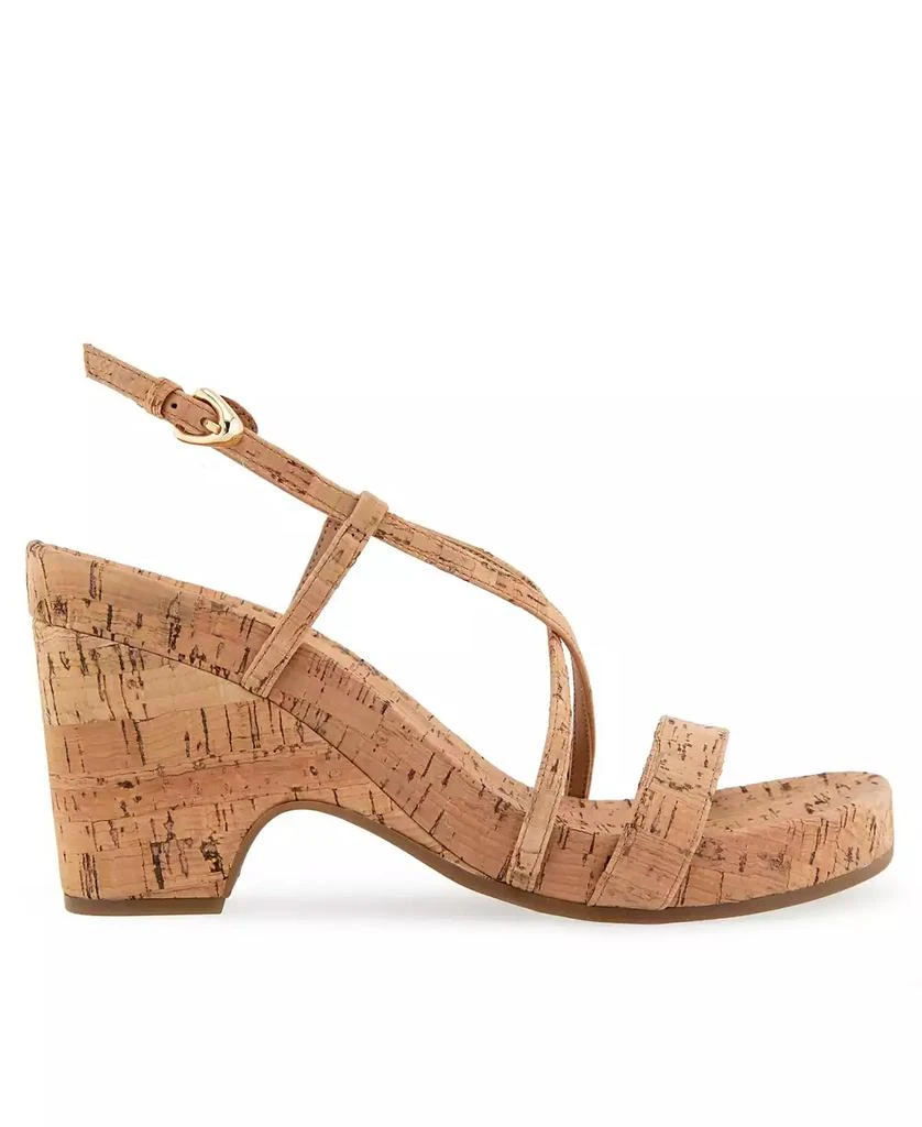 Aerosoles Women's Miles Round Toe Wedge Sandals 2