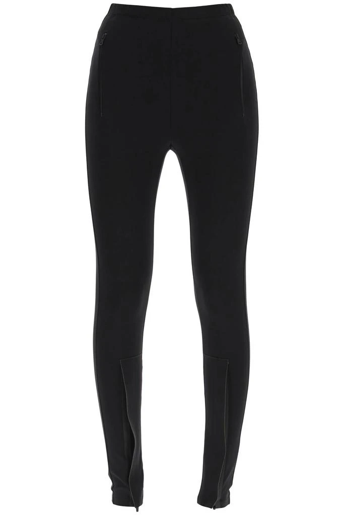 WARDROBE.NYC leggins with zip cuffs 1