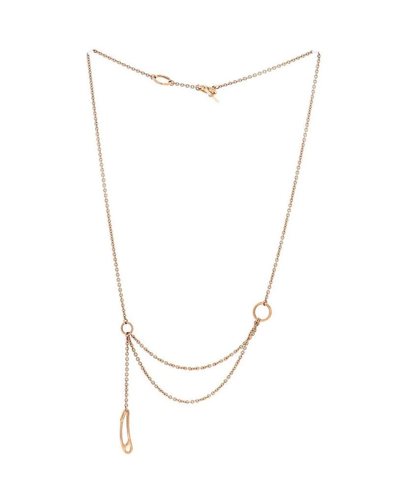 Pre-Owned HERMÈS Chaine d
Ancre Punk Double Strand Necklace 18K Rose Gold, 16.5" 2