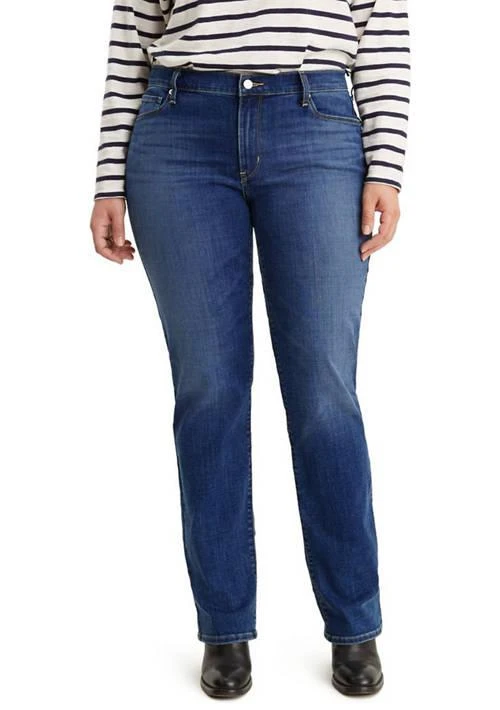 Levi's Plus Size 414 Classic Straight Jeans 1
