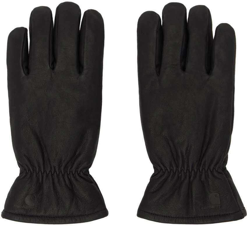 Carhartt WIP Black Fonda Gloves 1