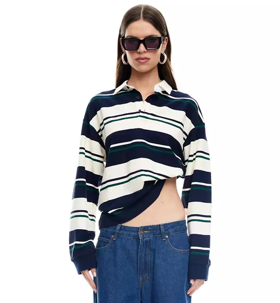 Lioness Women
s Preppy Long-Sleeve Pull-On Top 6