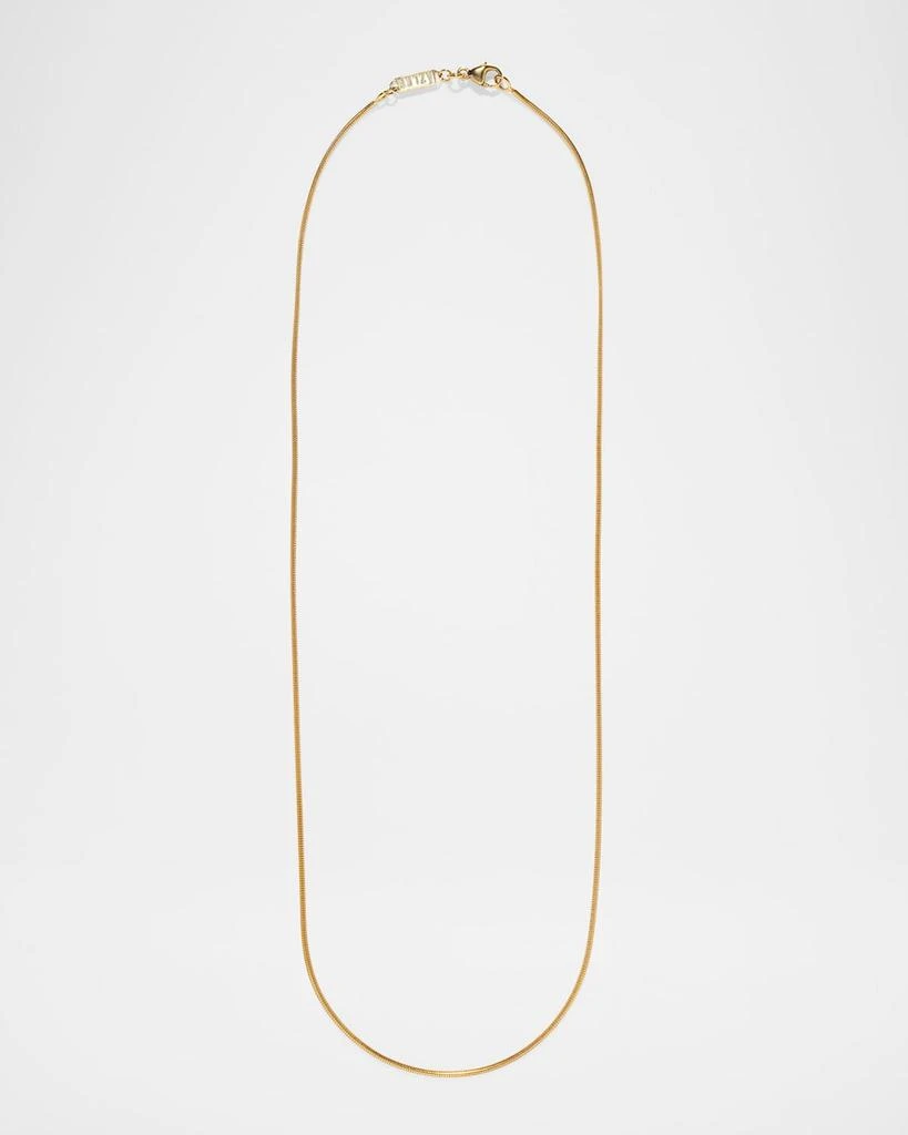 Azlee 18K Yellow Gold Cascade Chain Necklace, 20"L 1