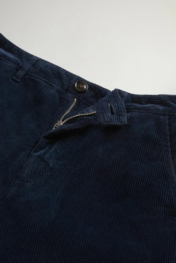 Woolrich Garment-Dyed Corduroy Pants - Women - Blue 5