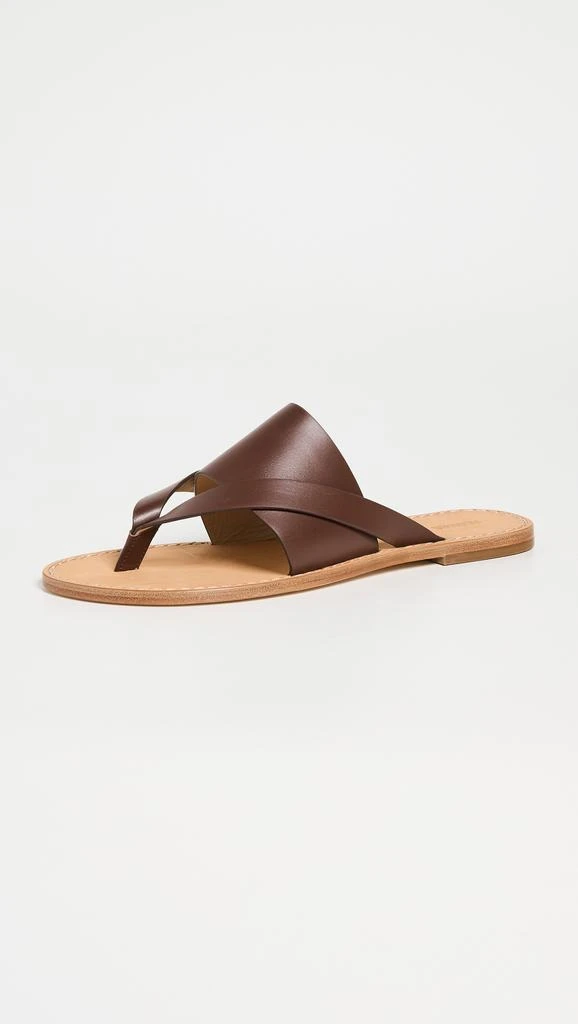 Alohas Eugene Brown Leather Sandals 1