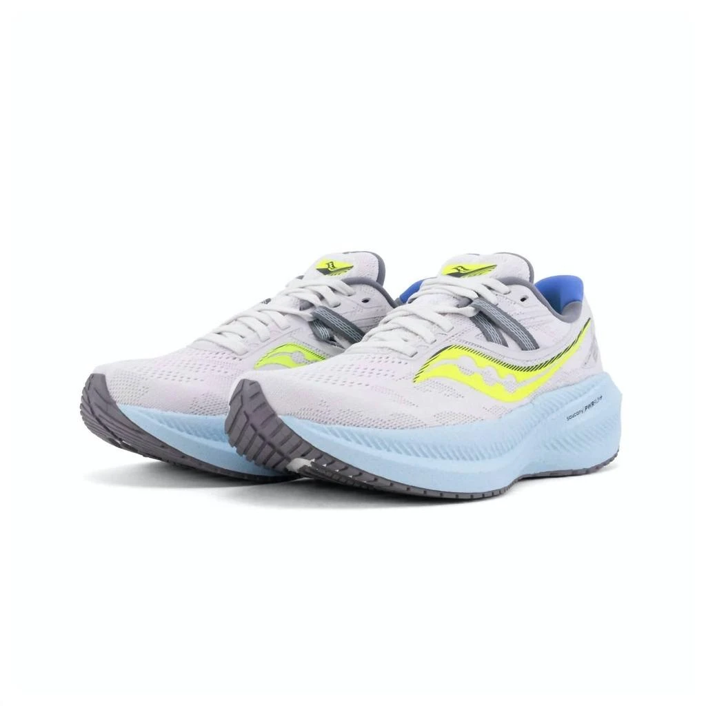 Saucony Women's Triumph 20 Running Shoes - Medium Width In Fog/vapor 3