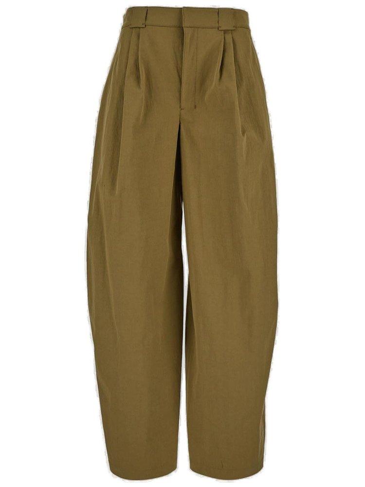 Lemaire Lemaire Pleated Wide-Leg Trousers